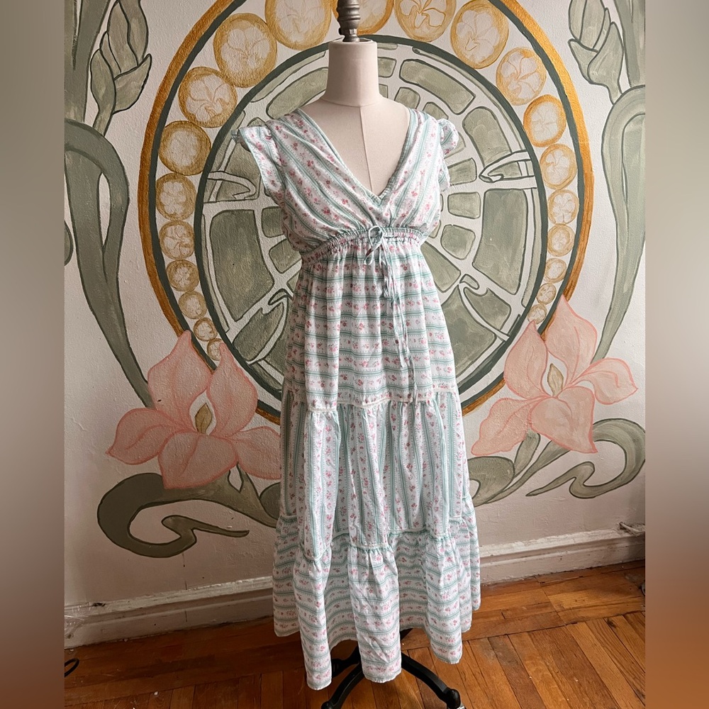In Loom cotton cottagecore dress